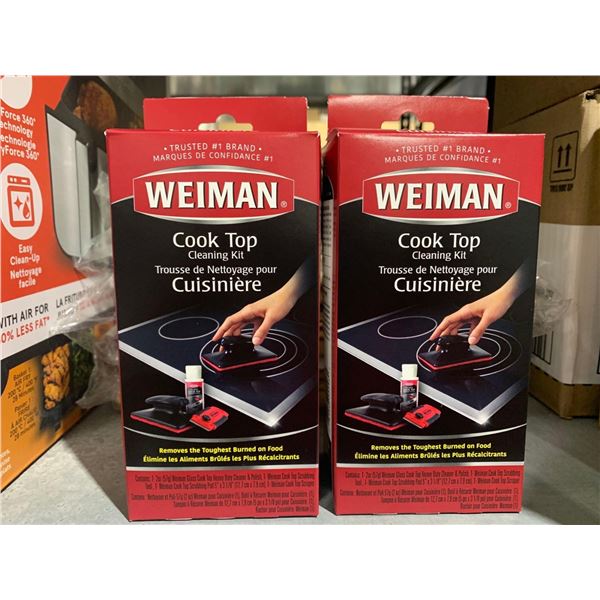Weiman Cooktop Cleaning Set - Lot of 2