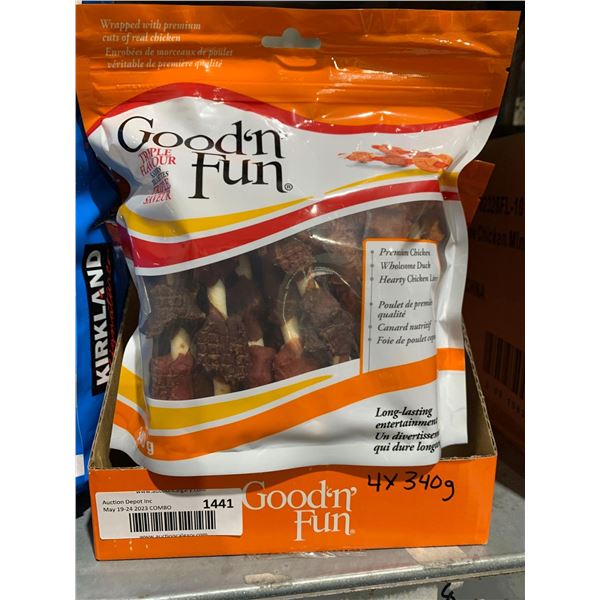 Good-n-Fun Triple Flavor Kabob Dog Snack 3 x 681g