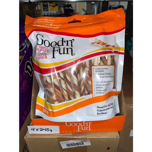 Good n' Fun Chicken Twists 4x245g