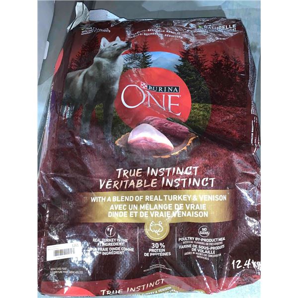 Purina One True Instinct Adult Dog Food 12.4kg