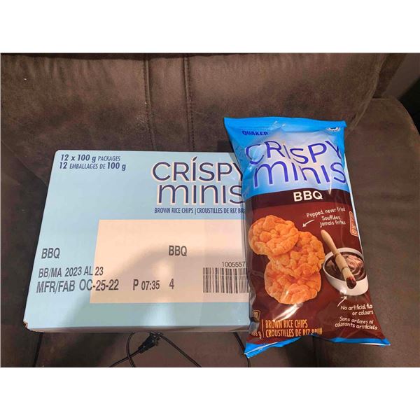 Crispy Minis BBQ Snacks 12x100g