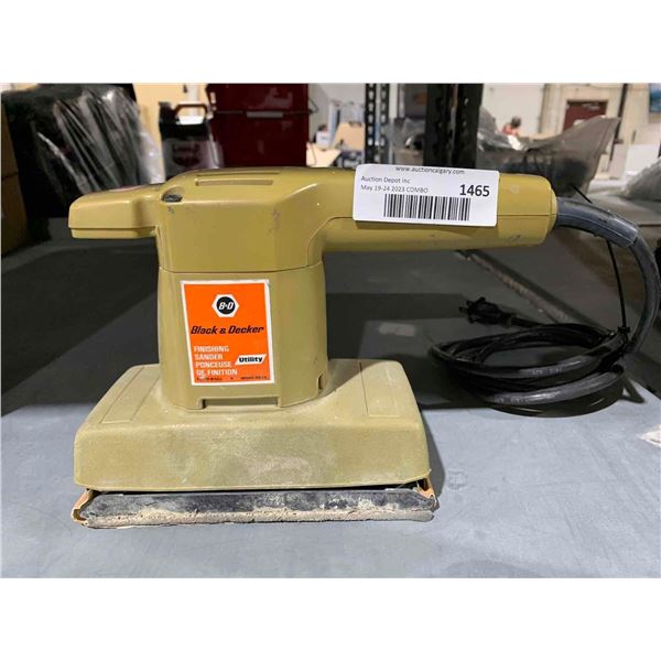 Black & Decker Cordd Finishing Sander