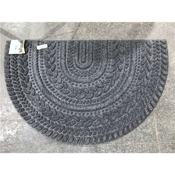 Deluxe Half Moon Scraper Mat 24x39"