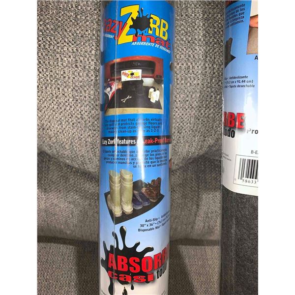 EazyZorb - Multi-Purpose Mat with Leak-Proof Barrier - Lot of 2