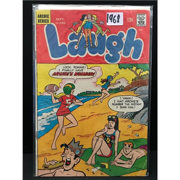 ARCHIE SERIES NO.210 LAUGH (1968)