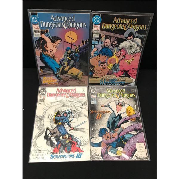 LOT OF ADVANCED DUNGEONS AND DRAGONS COMICS (DC COMICS)