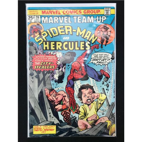 MARVEL COMICS NO.28 SPIDERMAN AND HERULES