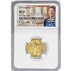 Image 1 : 2023 $10 1/4 oz Gold Eagle NGC MS70 Regan