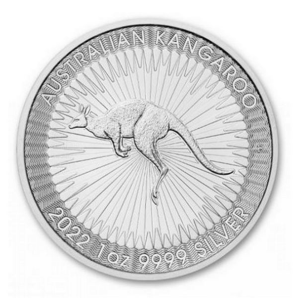 2022 100 Australian 1 oz Silver Kangaroos