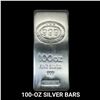Image 1 : 1- 100 oz .999 Silver Bar