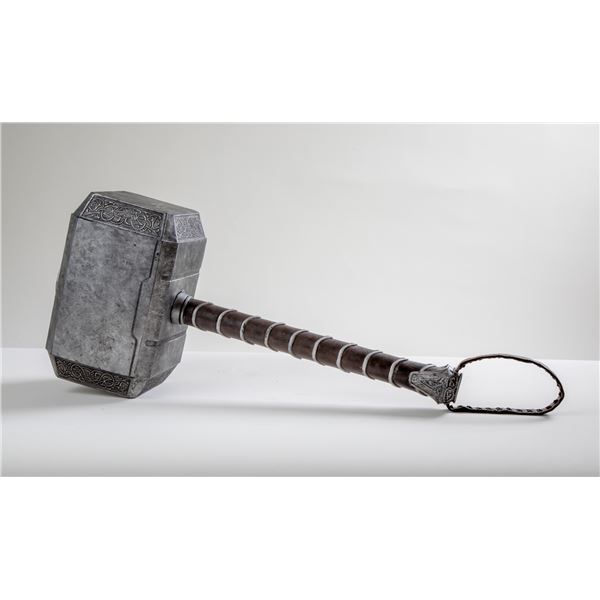 Thor's (Chris Hemsworth) stunt Mjolnir hammer from Alan Taylor’s superhero adventure “Thor: The Dark