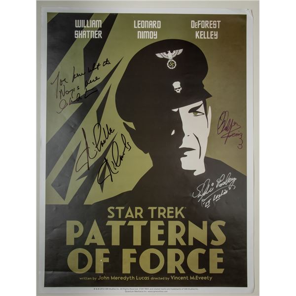 Star Trek: Inscribed Original Series Poster “Patterns Of Force”