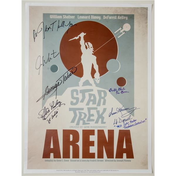 Star Trek: Inscribed Original Series Poster “Arena”