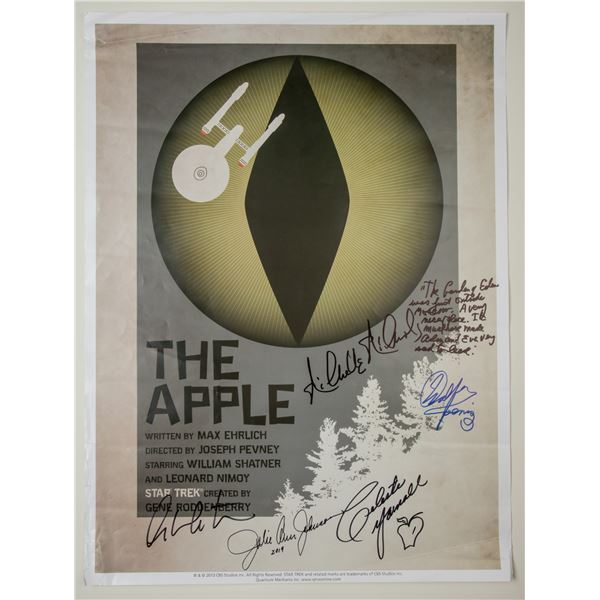 Star Trek: Inscribed Original Series Poster “The Apple”