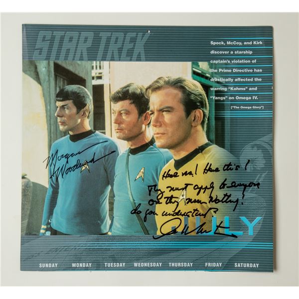 Star Trek episode “The Omega Glory” Calendar Page