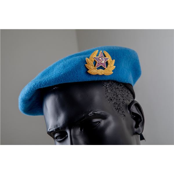 Colonel Trautman Blue Beret From “Rambo III”