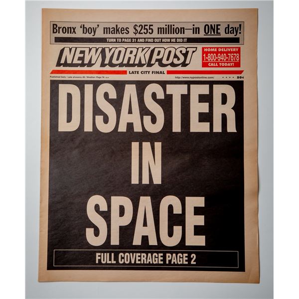 Newspaper from “Armageddon”
