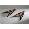 Image 1 : Two Original “Star Trek” Tunic Insignias