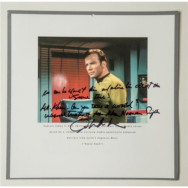 Star Trek episode “Space Seed” Calendar Page