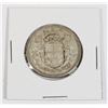 Image 1 : #42 1957 CANADA 50 CENTS COIN CANADIAN SILVER