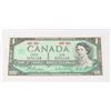 Image 1 : #89 1967 $1 ONE DOLLAR CANADA PAPER MONEY BILL