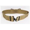 Image 1 : #180 VINTAGE BRITISH MARKED MILITARY BELT KHAKI