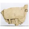 Image 1 : #181 VINTAGE MILITARY KHAKI BAG EQUIPMENT WORN