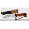 Image 1 : #189 RUSSIAN AK47 BAYONET W/ SCABBARD USSR CCCP