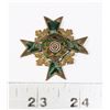 Image 1 : #203 GERMAN MILITARY 1936 SHOOTING TARGET AWARD