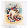 Image 1 : #218 LARGE SILK BRITISH UNION JACK FLAG BULLDOG