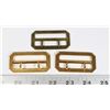 Image 1 : #250 LOT OF 3 CANADIAN BELT PARTS POST WW2 1960'S
