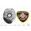 Image 1 : #295 LOT OF 2 INSIGNIA ROCKINGHAM FIRE DEPARTMENT
