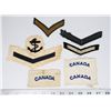 Image 1 : #301 LOT OF 6 ROYAL CANADIAN NAVY + ASSORTED