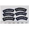 Image 1 : #304 LOT OF 6 ROYAL CANADIAN AIR FORCE CLOTH