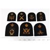 Image 1 : #315 LOT OF 7 ROYAL CANADIAN NAVY CLOTH INSIGNIA