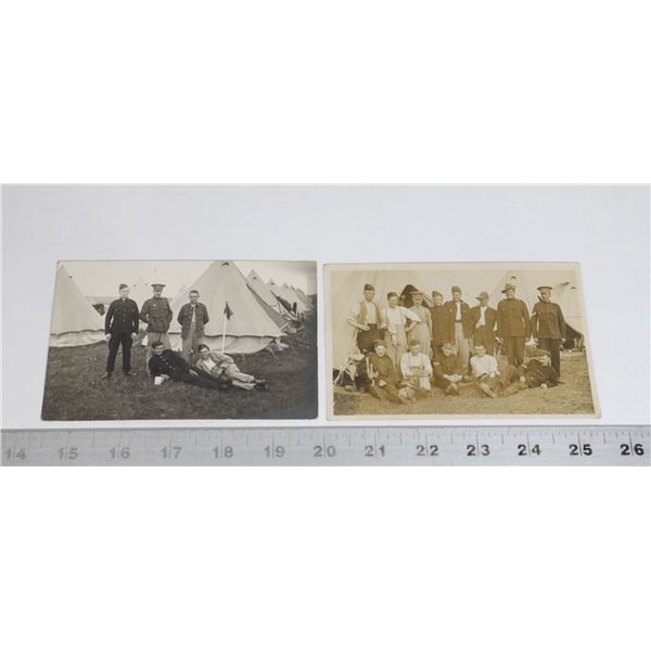 #353 LOT OF 2 REAL PHOTO POST CARD RPPC