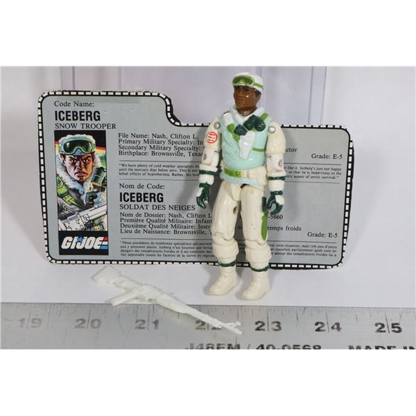 #379 VINTAGE GI JOE ARAH ICEBERG 1988