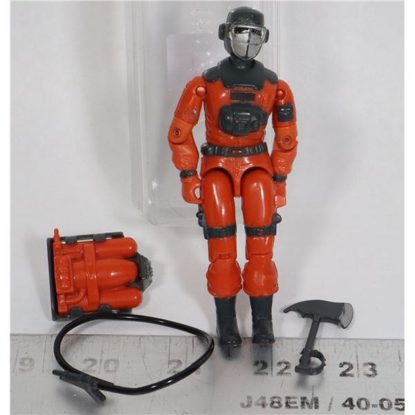 #391 VINTAGE GI JOE ARAH BARBECUE 1985