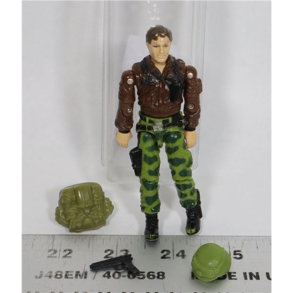 #395 VINTAGE GI JOE ARAH HAWK 1986 COMPLETE ACTION