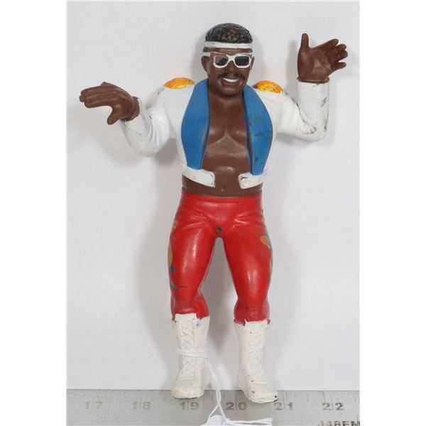 #472 WWF LJN RUBBER WRESTLER 1985 TITAN