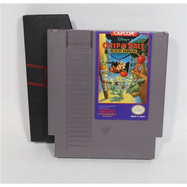 #571 NINTENDO NES GAME CHIP N DALE RESCUE RANGERS