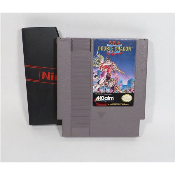 #573 NINTENDO NES GAME DOUBLE DRAGON 2 THE