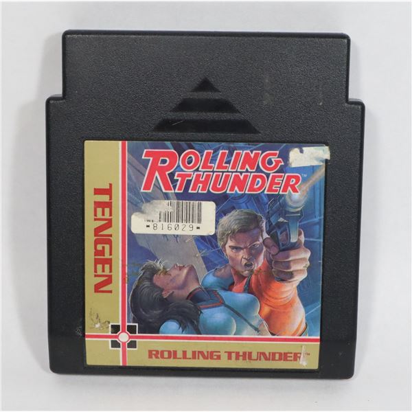 #577 NINTENDO NES GAME TENGEN ROLLING THUNDER