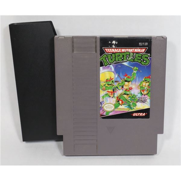 #578 NINTENDO NES GAME TMNT TEENAGE MUTANT NINJA