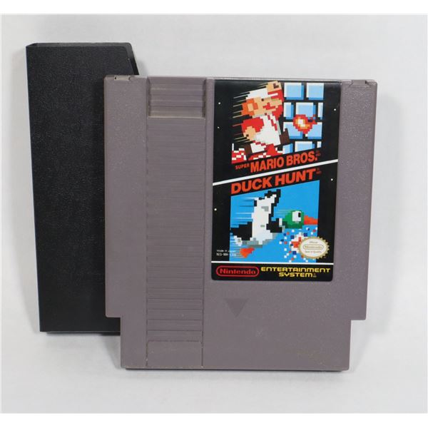 #580 NINTENDO NES GAME SUPER MARIO BROTHERS /