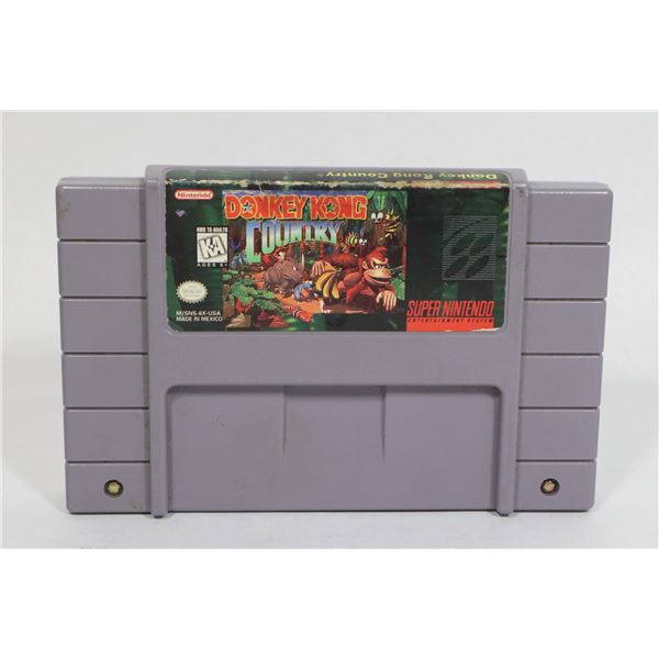 #585 DONKEY KONG COUNTRY SUPER NINTENDO SNES GAME