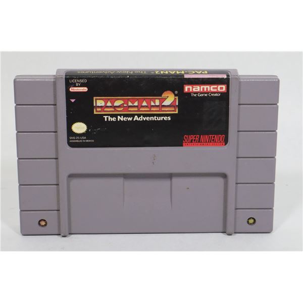 #587 PAC-MAN 2 THE NEW ADVENTURES SUPER NINTENDO