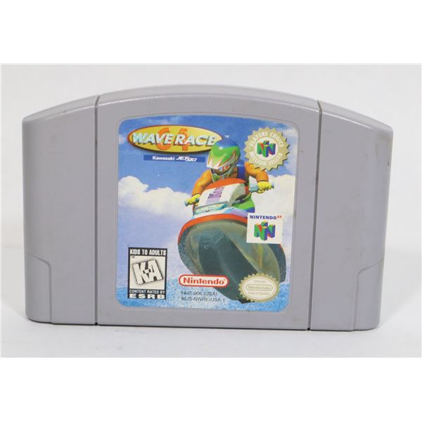 #593 WAVE RACE 64 N64 NINTENDO 64 GAME CARTRIDGE