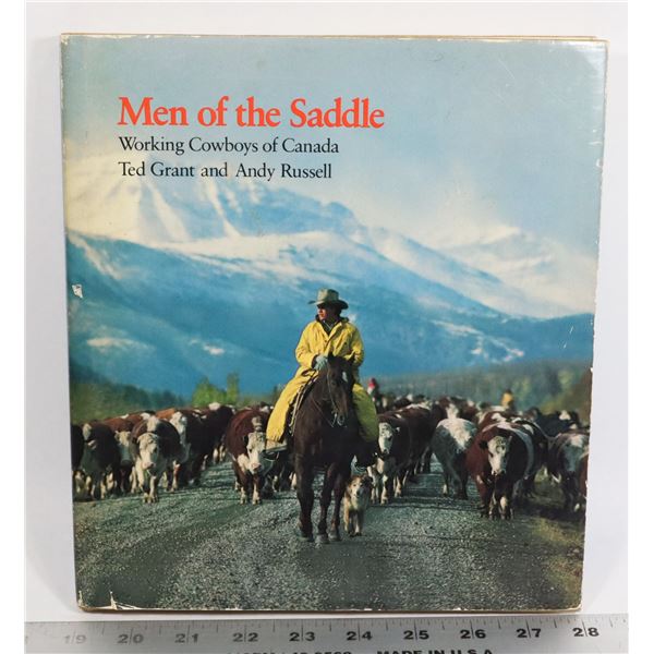 #738 BOOK MEN OF THE SADDLE WORKING COWBOYS