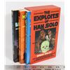 Image 1 : #792 STAR WARS THE EXPLOITS OF HAN SOLO 3 BOOK SET